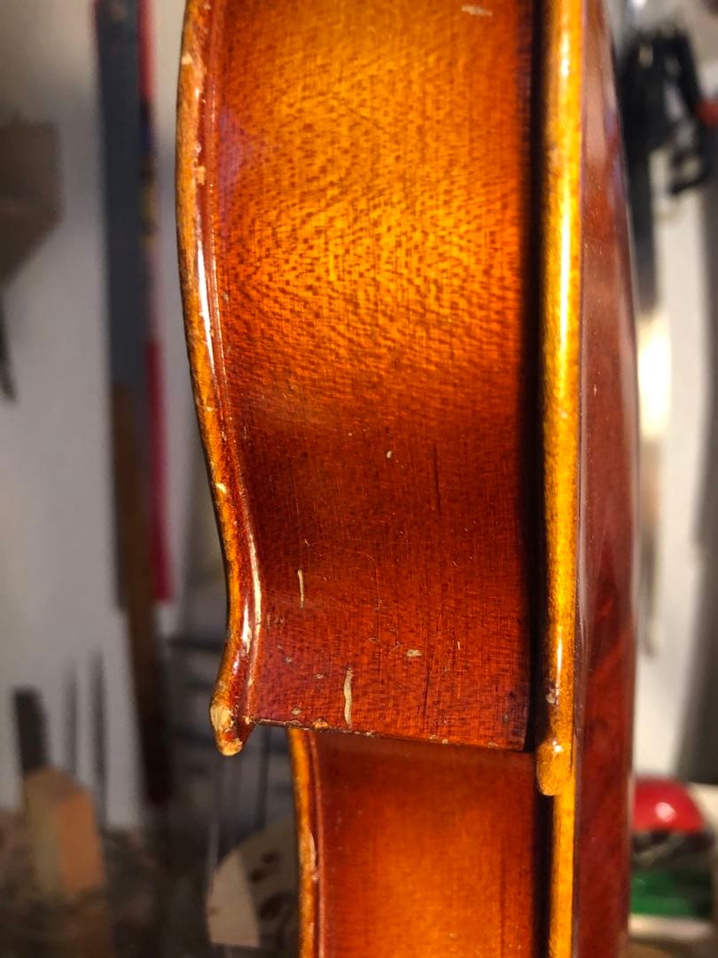 【駒&魂柱調整済】Suzuki分数バイオリンNo300 1/2 1987