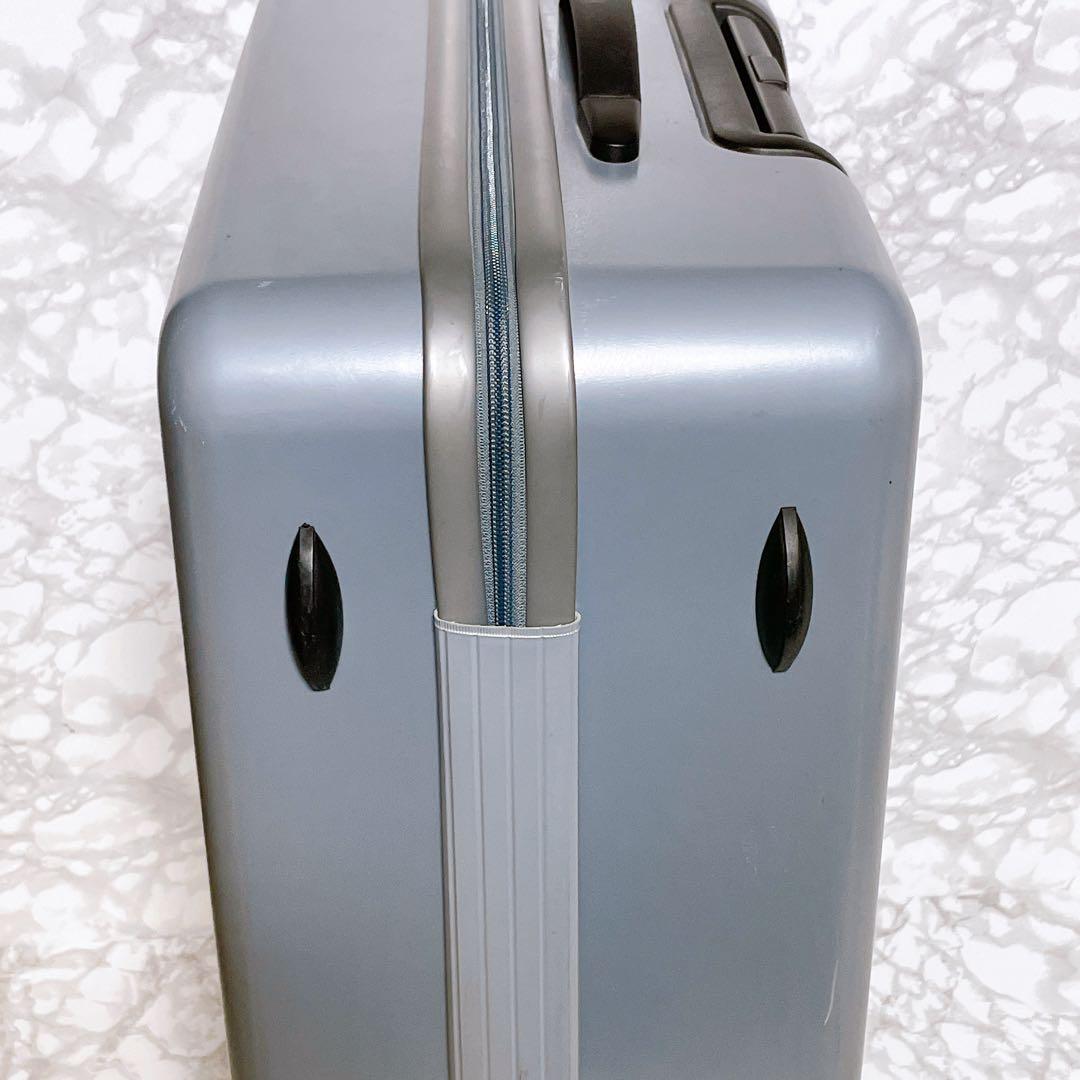 良品　大容量　ゼロハリバートン スーツケース 約73L ブルーグレー