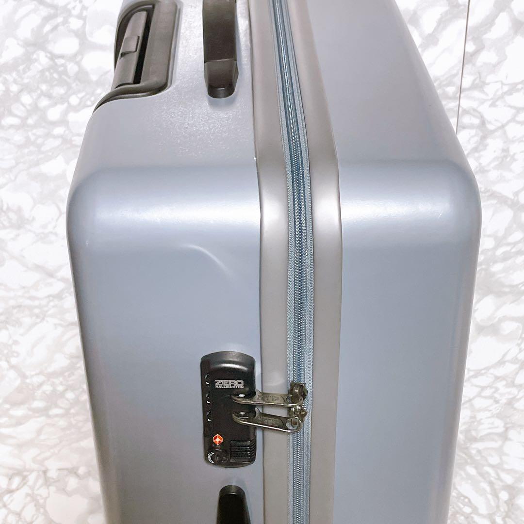 良品　大容量　ゼロハリバートン スーツケース 約73L ブルーグレー