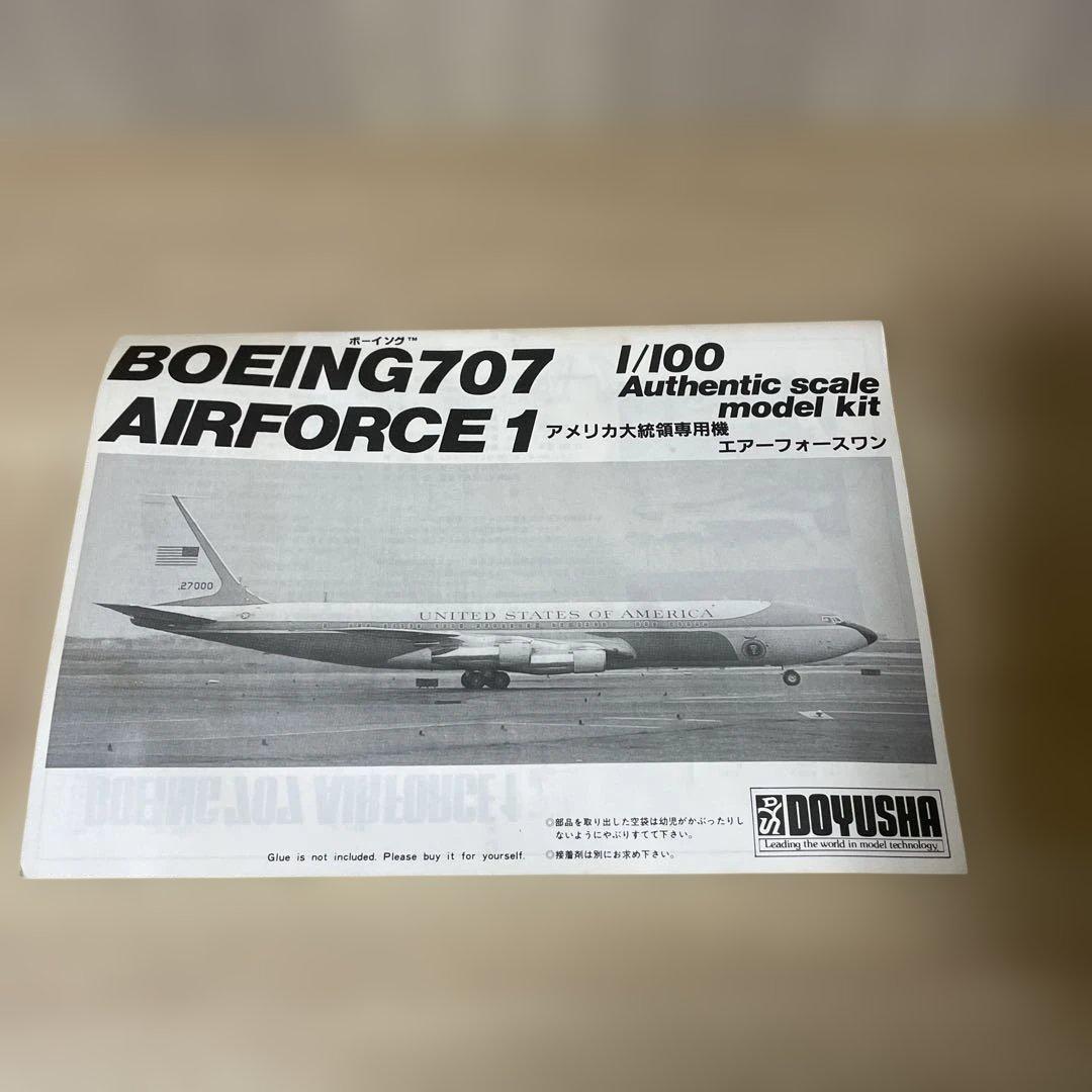 Boeing707 エアフォースワン1/100超大型大統領専用機絶版模型L382