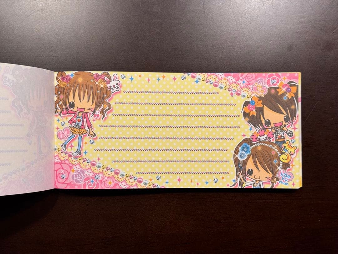 平成レトロ　お札メモ　クラックス　HIME GIRLS メモ帳 当時物