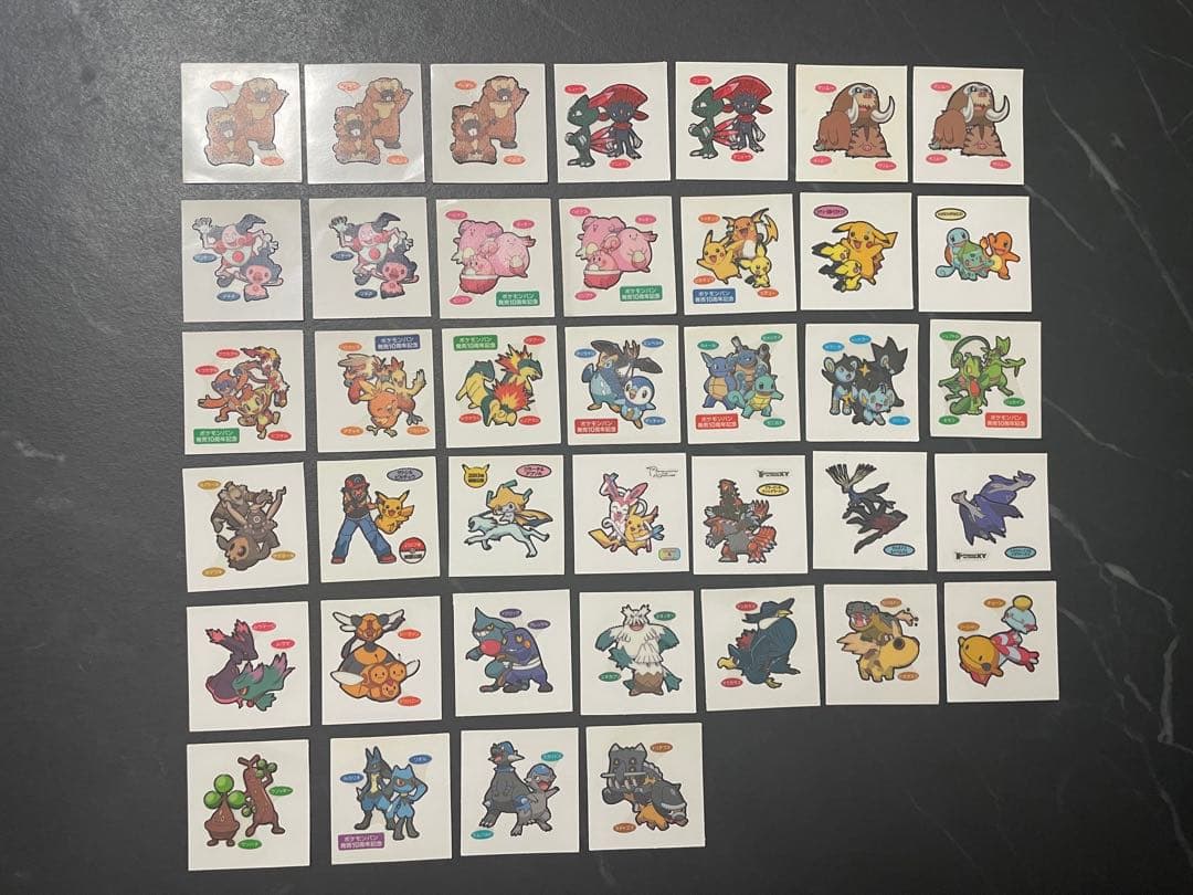 ポケモンパン シール 265枚➕15枚