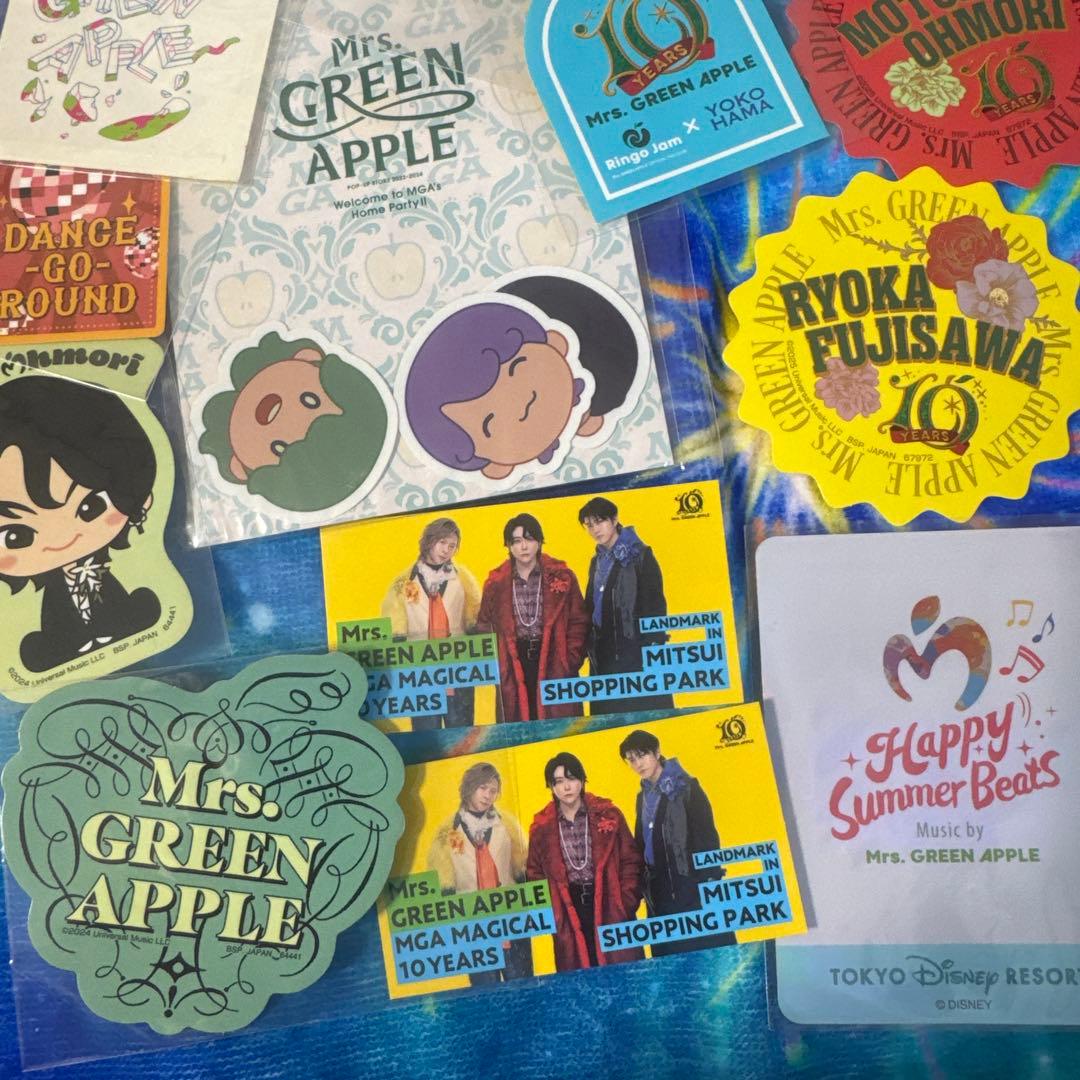ミセスグリーンアップル　ステッカー　セット