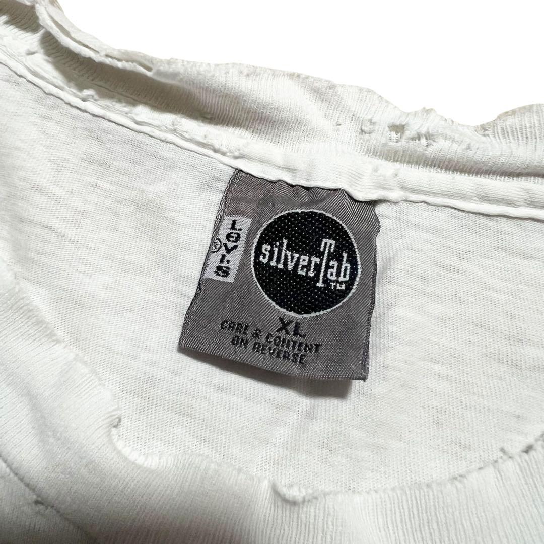 トップス 90s \"Silver Tab\" Print Tee