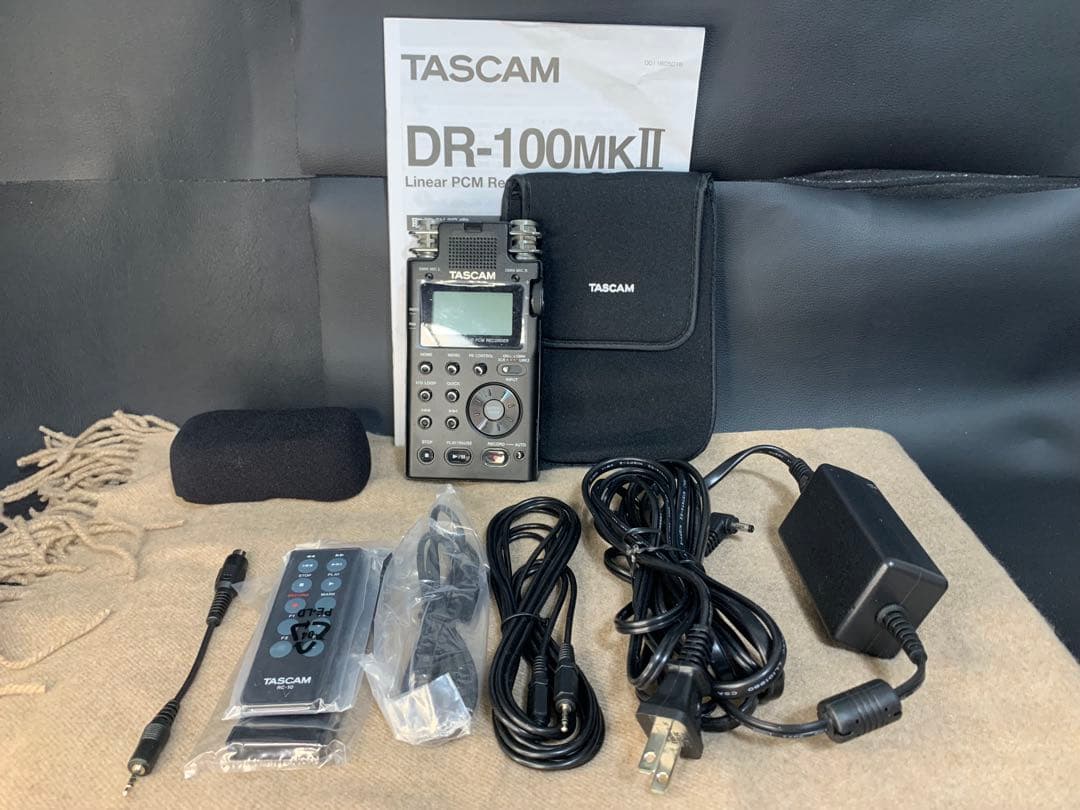 TASCAM DR-100MK2 Linear PCM Recorder ④