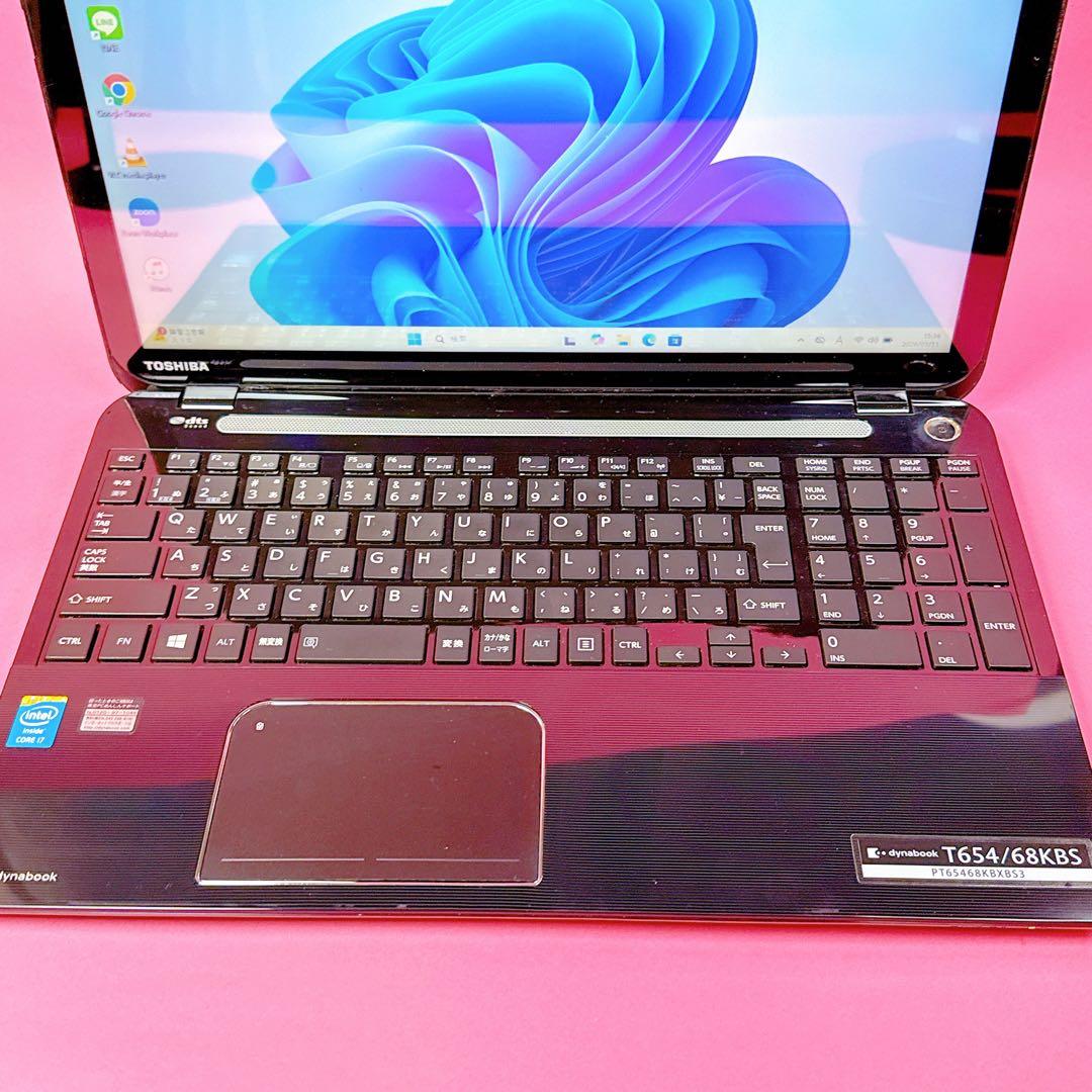 タッチパネル‼️i7搭載windows11 ノートパソコン カメラ 薄型 SSD