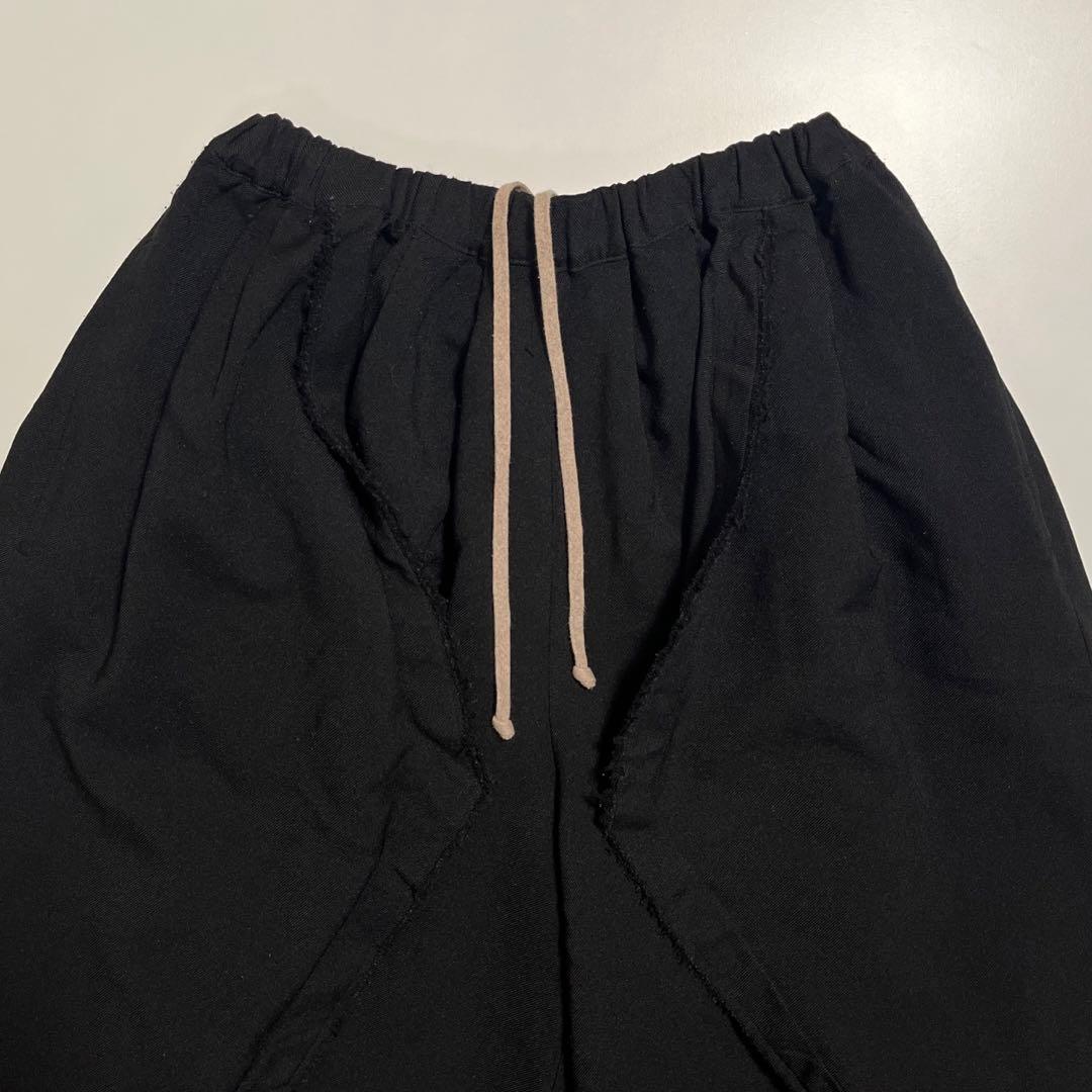 COMME des GARÇONS バルーンパンツ ワイドパンツ ブラック SS