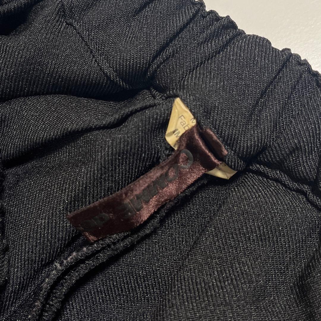 COMME des GARÇONS バルーンパンツ ワイドパンツ ブラック SS