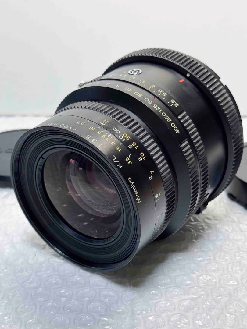Mamiya K/L 90mm f3.5 内部小カビ？汚れ？あり