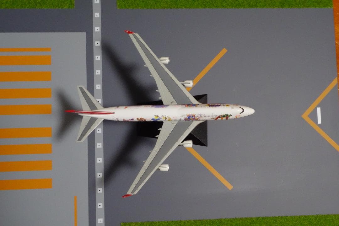 航空機・ヘリコプター NORTHWEST WORLDPLANE B747-400 1/400