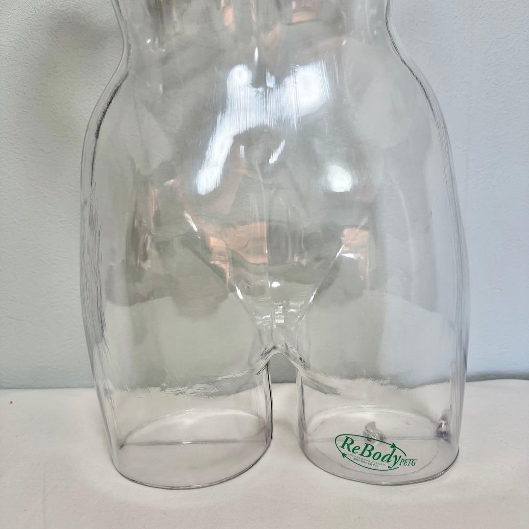 【希少】Rebody レディース トルソー 透明 クリア 樹脂製 15-3