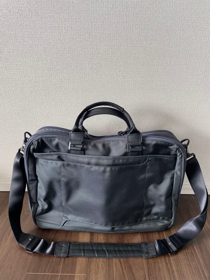 ゼロハリバートン　グレー ナイロン ビジネスバッグ