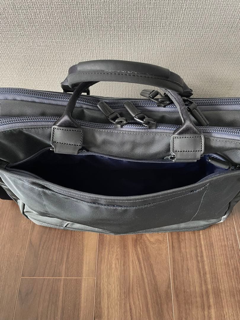 ゼロハリバートン　グレー ナイロン ビジネスバッグ