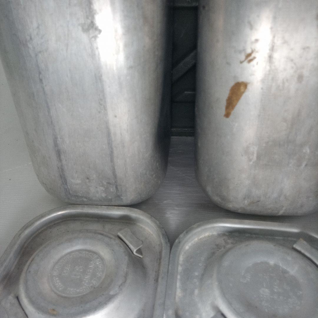 【1962年】US製 ミリタリーコンテナ オリーブドラブ　フードコンテナ*AE6