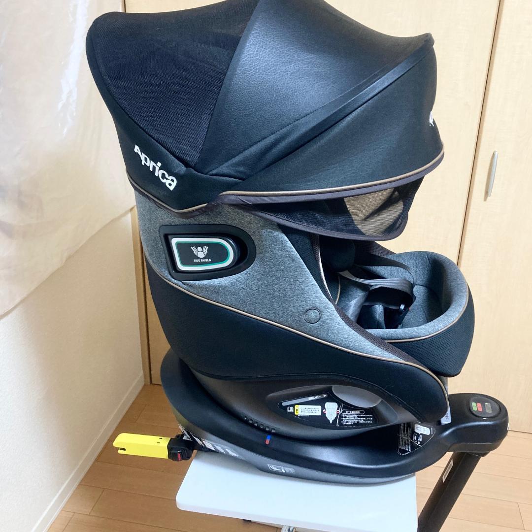 Aprica クルリラ プロテクト ISOFIX 回転式 チャイルドシート