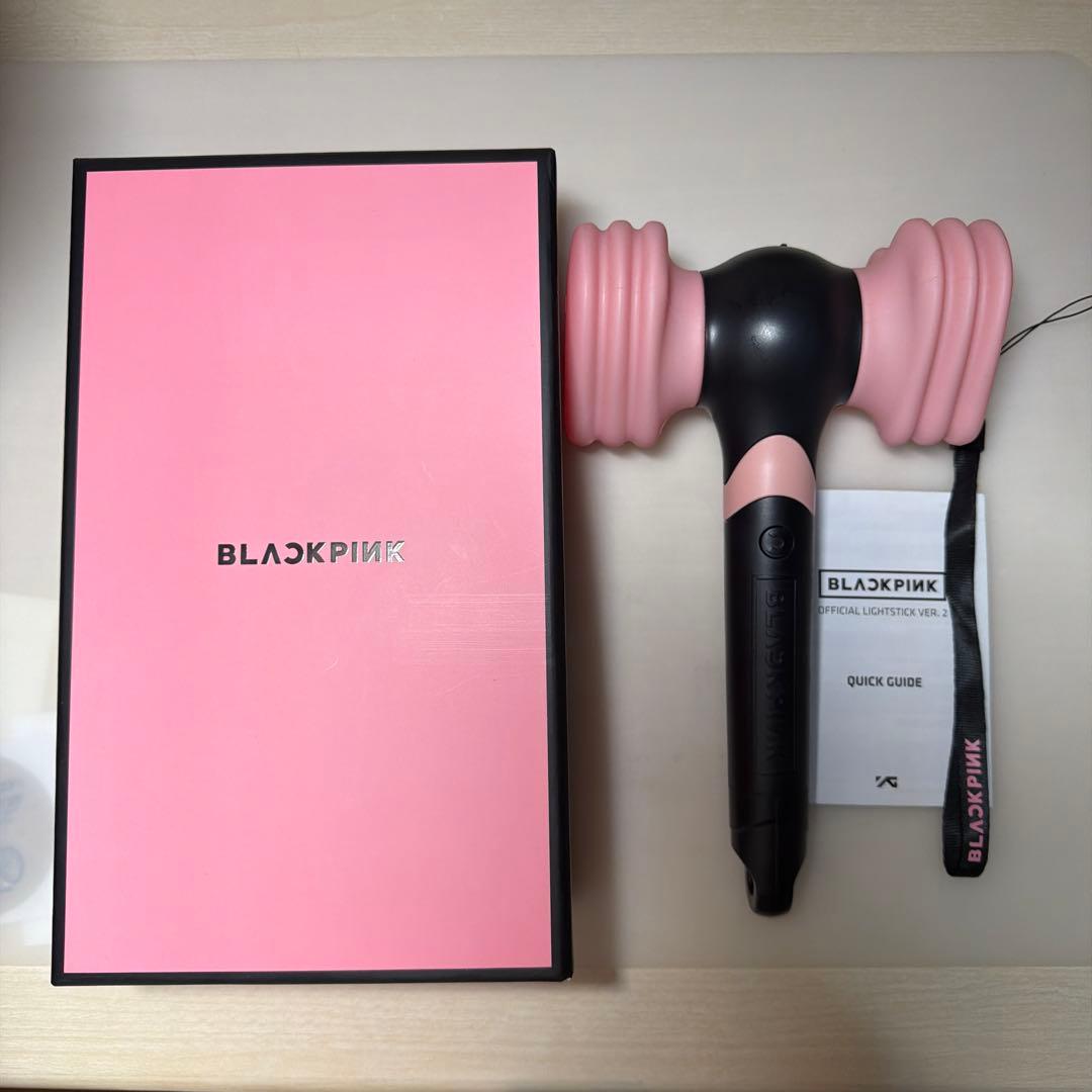 BLACKPINK ペンライト 黒・ピンク