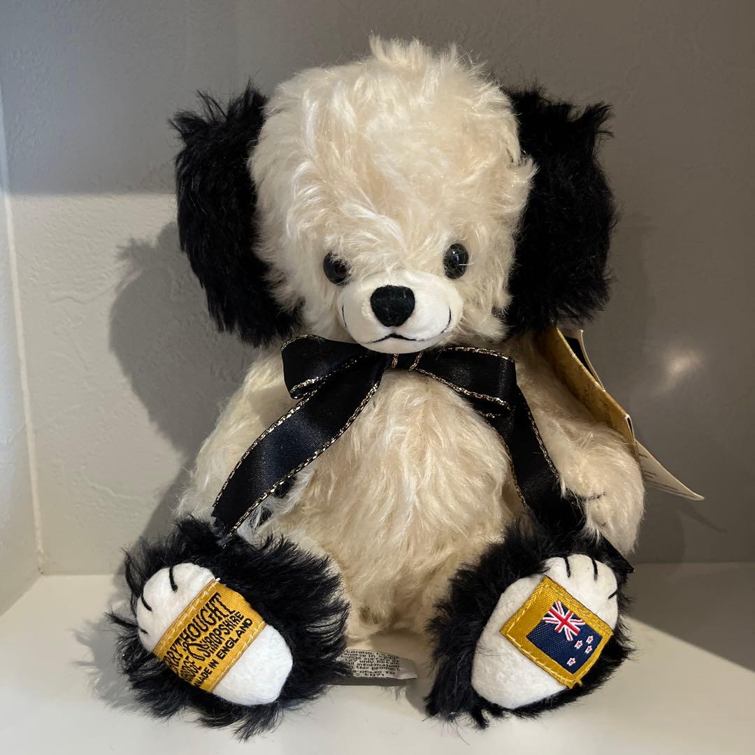 MERRY THOUGHT チーキー　ブラック＆ホワイト　teddy bear