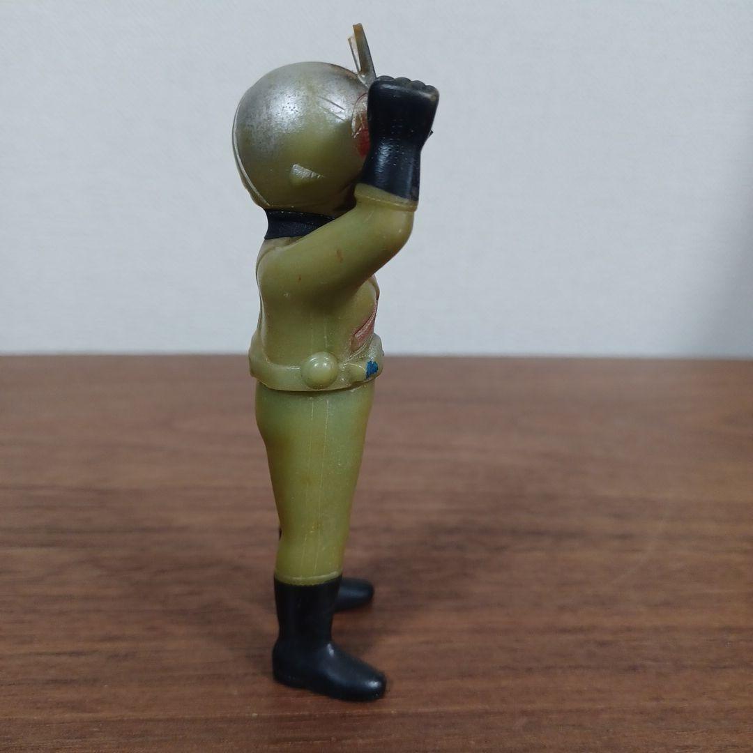 当時もの　ポピー製「仮面ライダーX」希少ミニソフビフィギュア