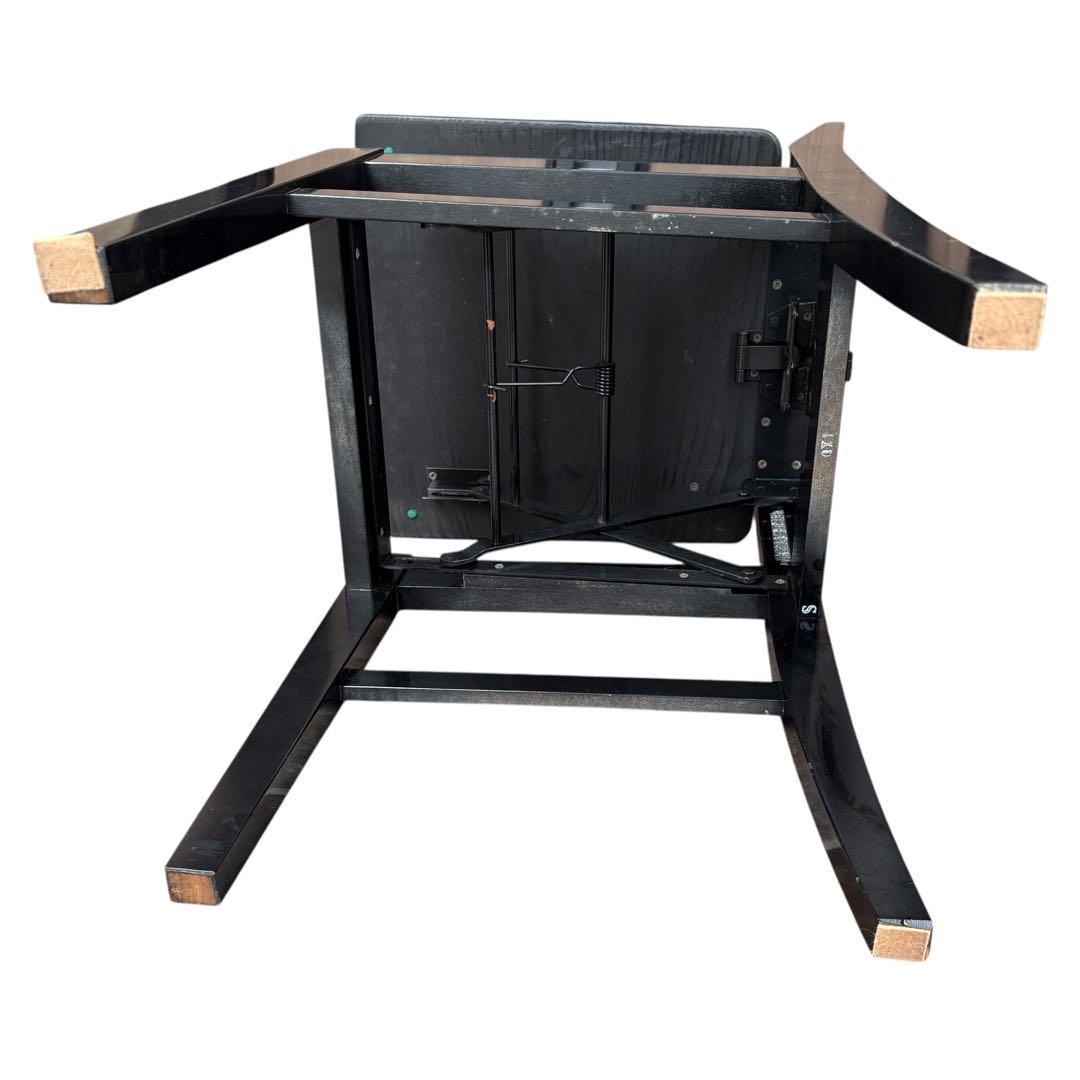 YAMAHA トムソン椅子 No.5 黒 半艶 高低自由