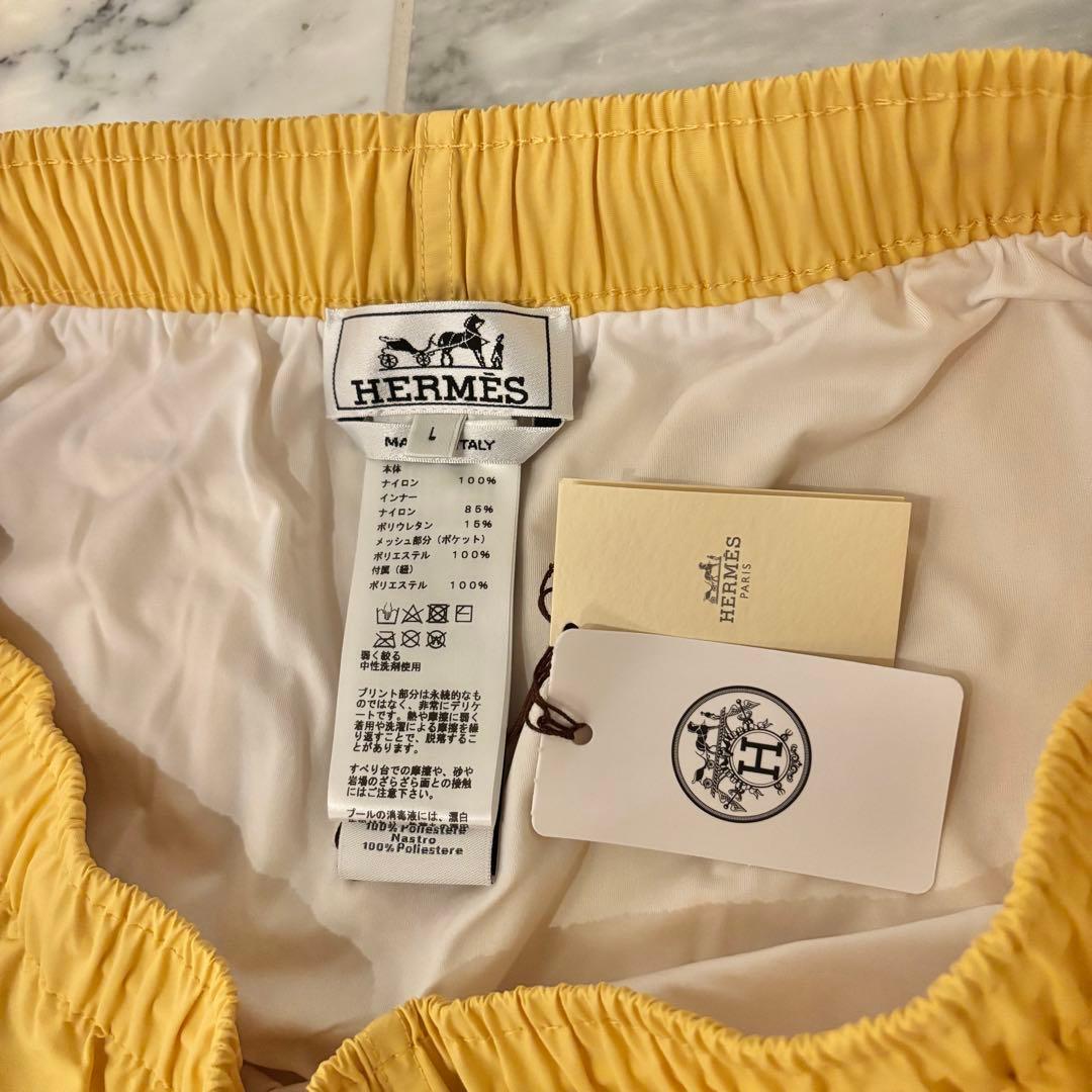 【未使用美品】HERMES エルメス 海水パンツ スイムショーツ