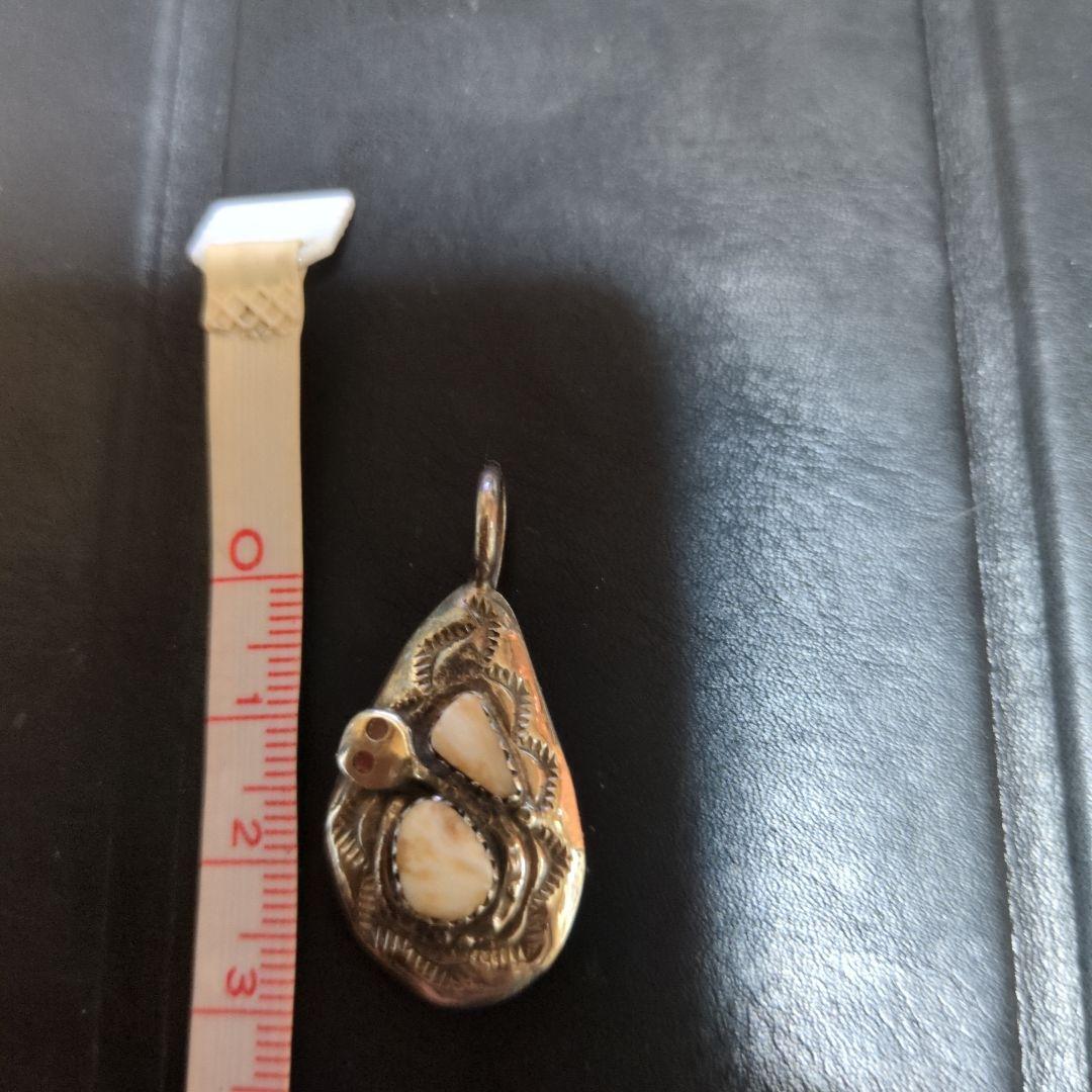 希少　幻のホワイトバッファローターコイズ 　ネイティブアメリカンジュエリー