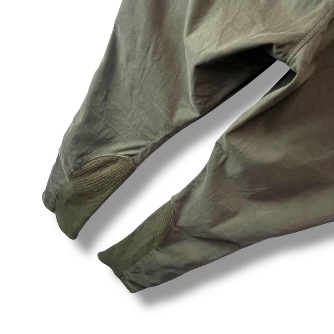 glamb シモンジョッパーズパンツ カーキ リブ切り替え サルエル