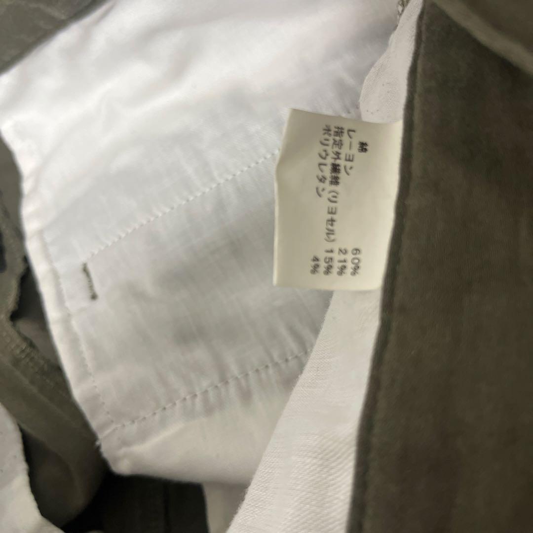 glamb シモンジョッパーズパンツ カーキ リブ切り替え サルエル