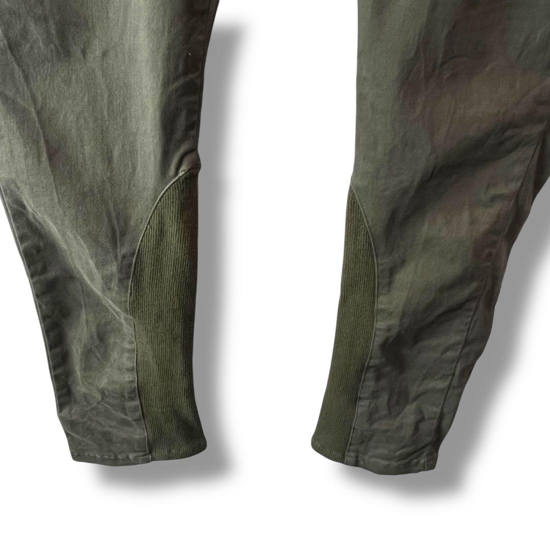 glamb シモンジョッパーズパンツ カーキ リブ切り替え サルエル