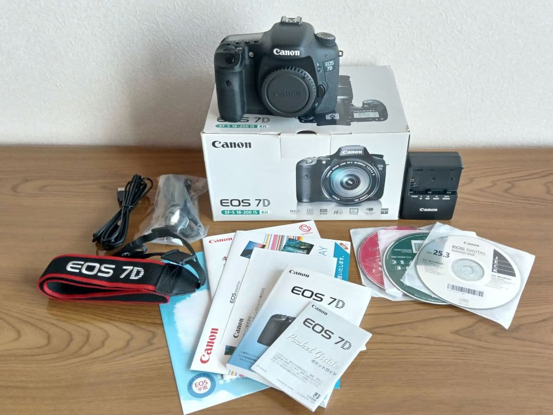 【Min】Canon EOS 7D デジタル一眼シャッター数:7386回