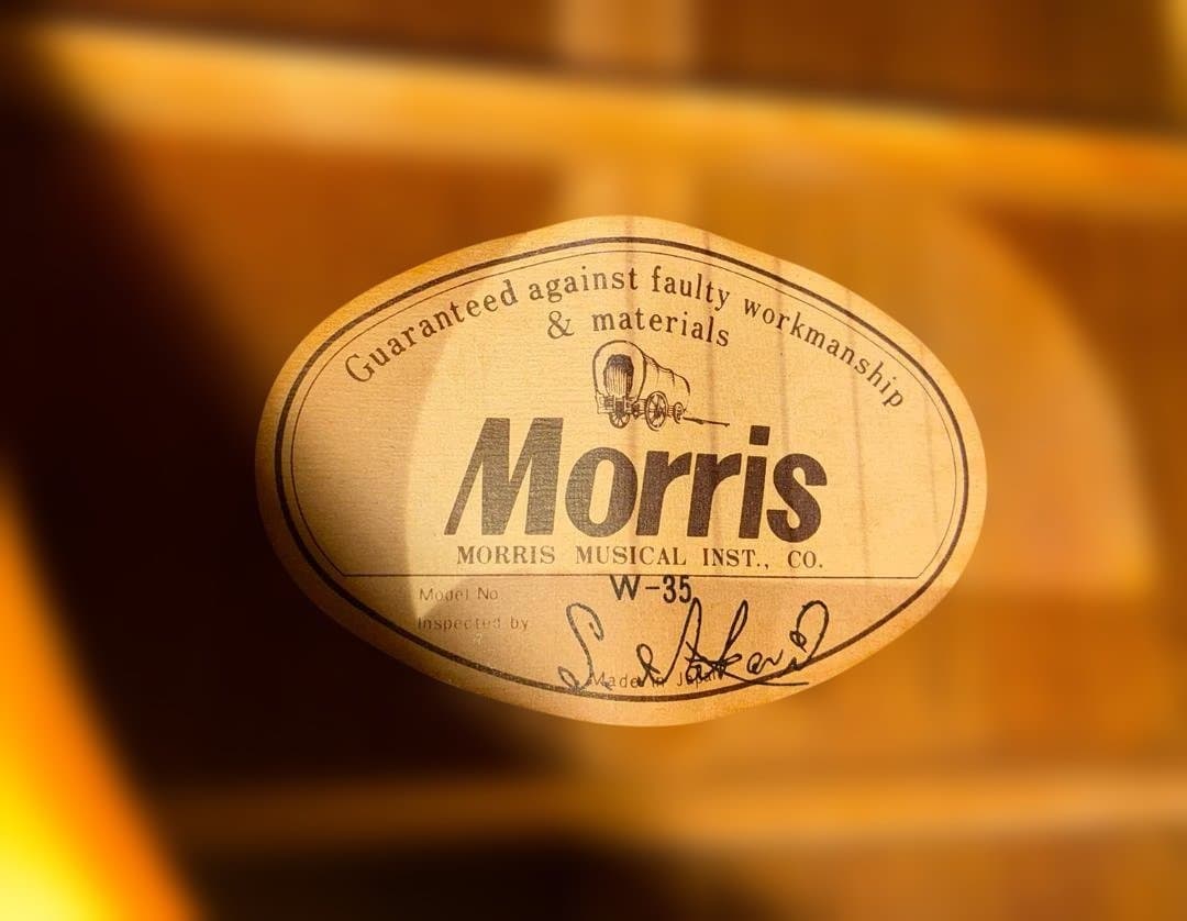 ★超激鳴り！美品！ヴィンテージ・モーリスW35・低弦高調整済み　試聴動画有り★