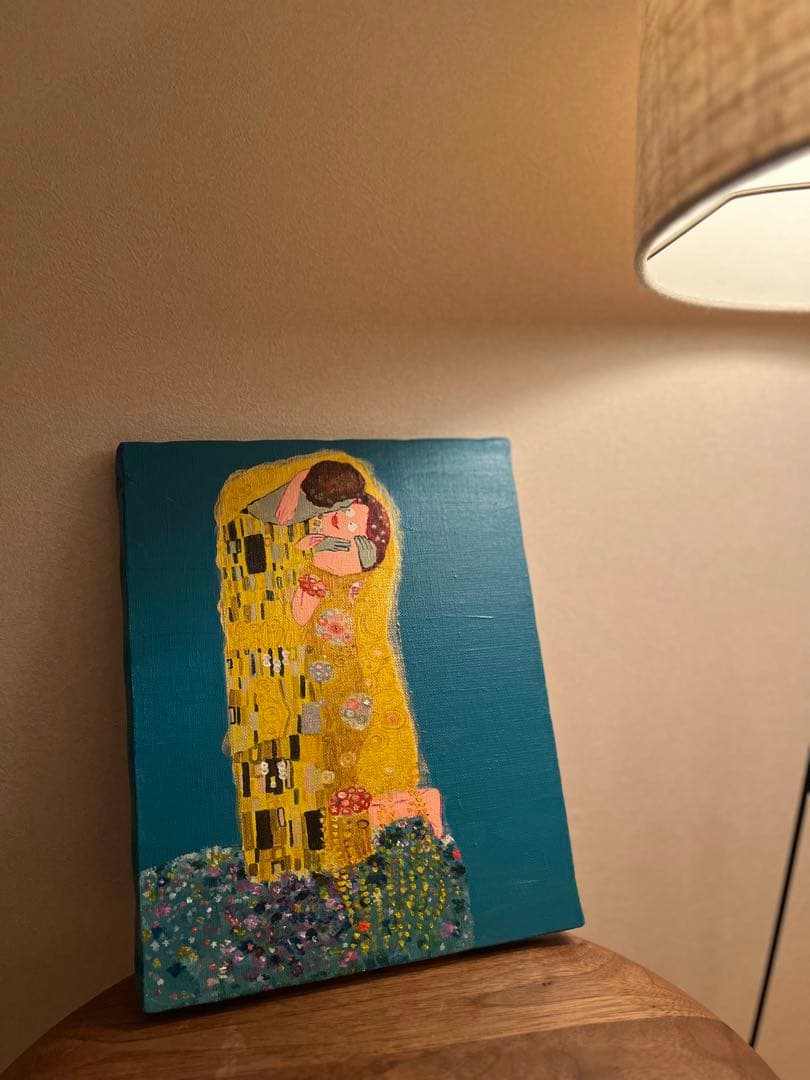 ゾミール画伯　クリムトのパロディ