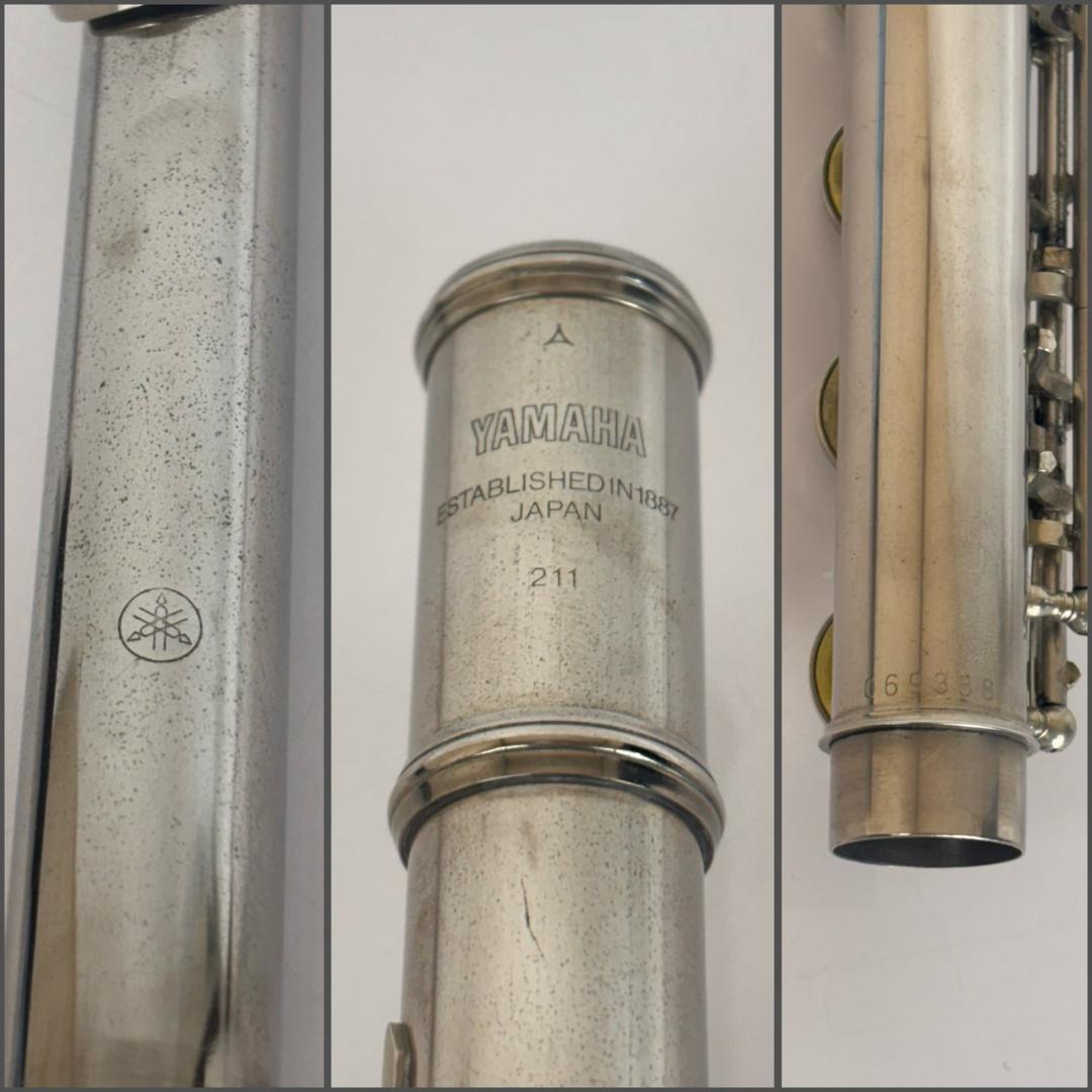 後期モデル　ヤマハ　YFL-211　フルート　Eメカ付き