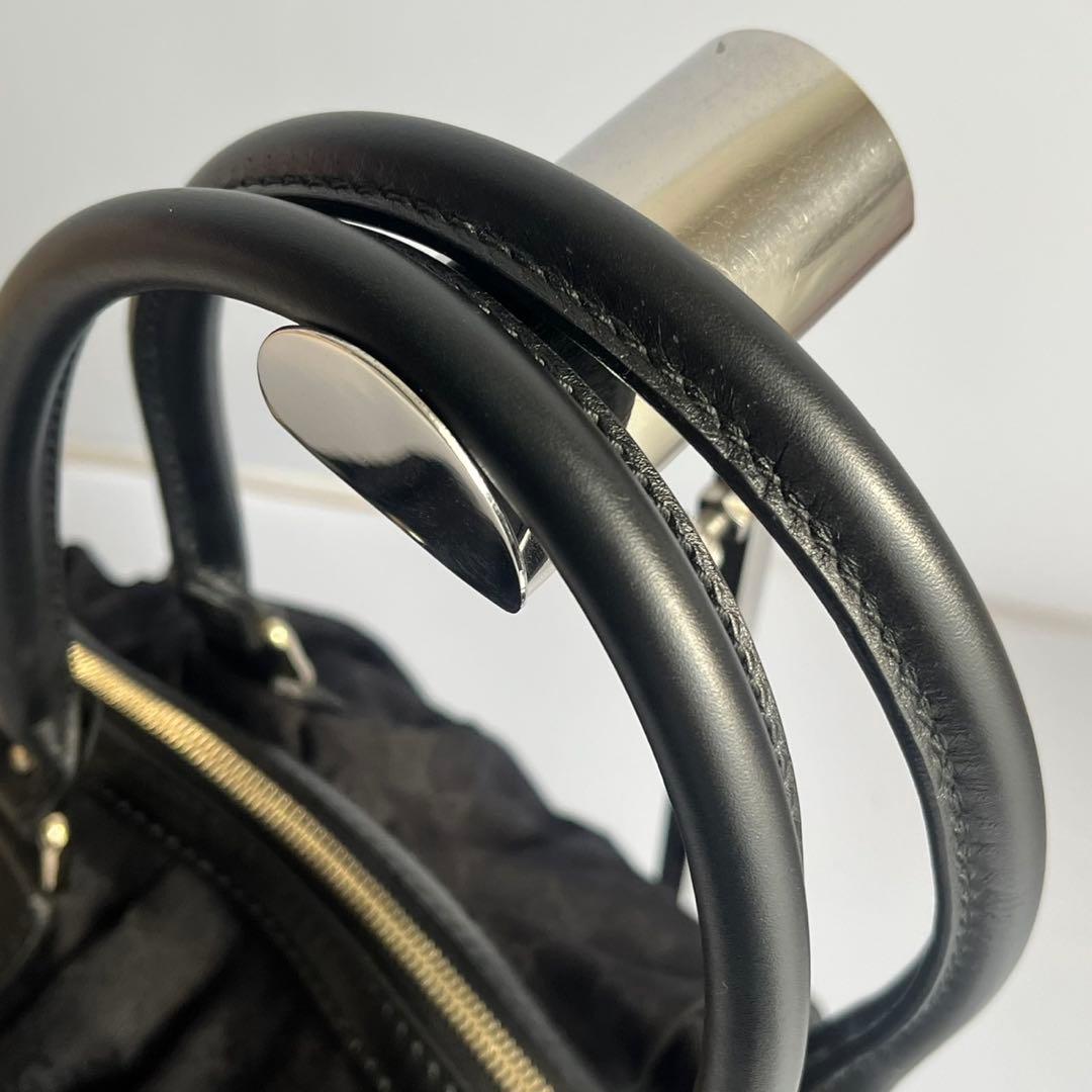 未使用保管品✨　GUCCI スーキー　ショルダーバッグ　GGキャンバス　黒