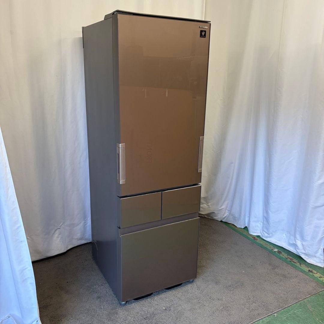 69　安い　冷蔵庫　SHARP　大型　400-500ℓ　両開き　設置無料