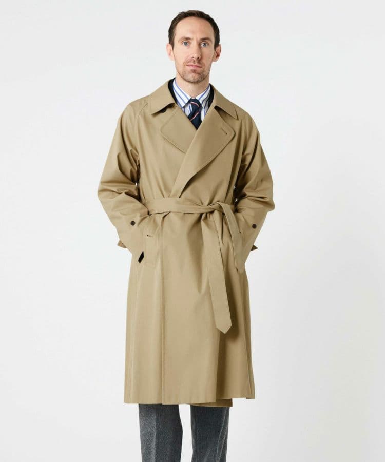 い*ん様 ブリティッシュメイド　ベージュ タイロッケンコート Mサイズ