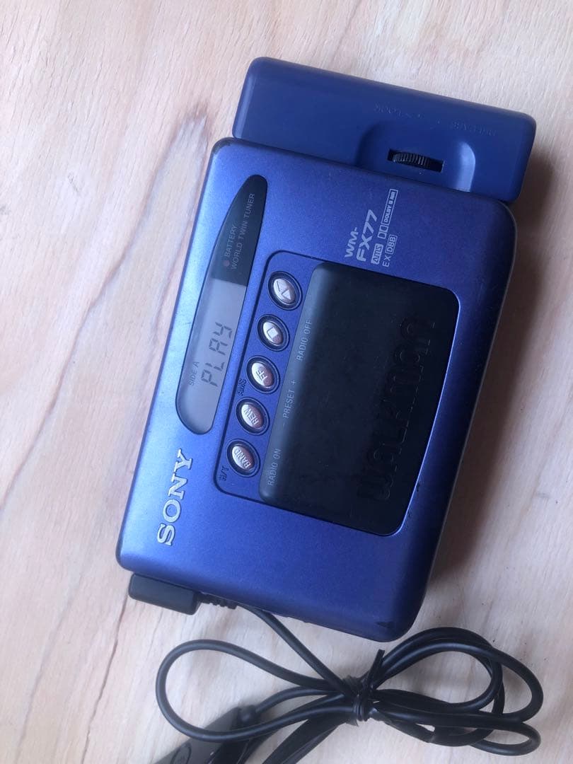 SONY ウォークマン WM-FX77 動作品
