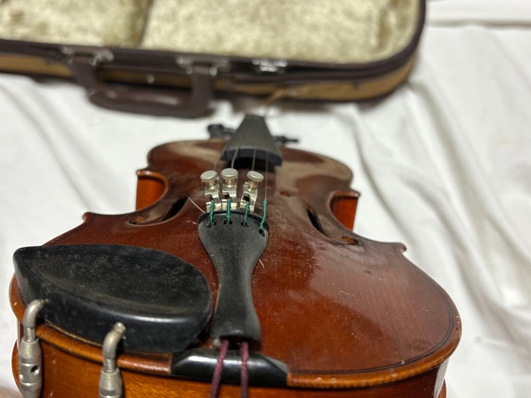 スズキ　バイオリン　No.200 1/10サイズ　ケース付良品1922-04-1