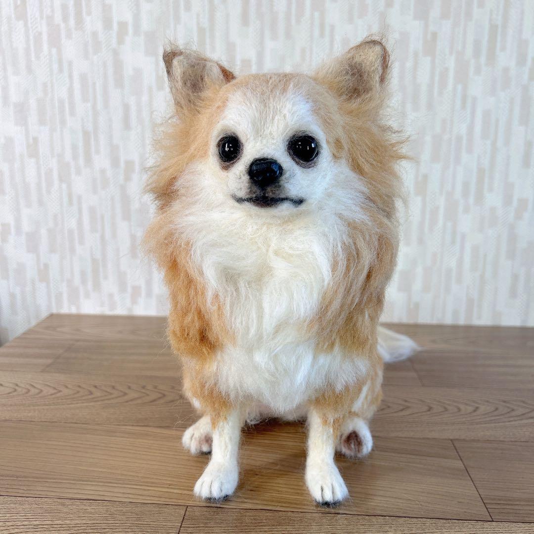 桜もち様　オーダー専用　羊毛フェルト　犬　チワワ