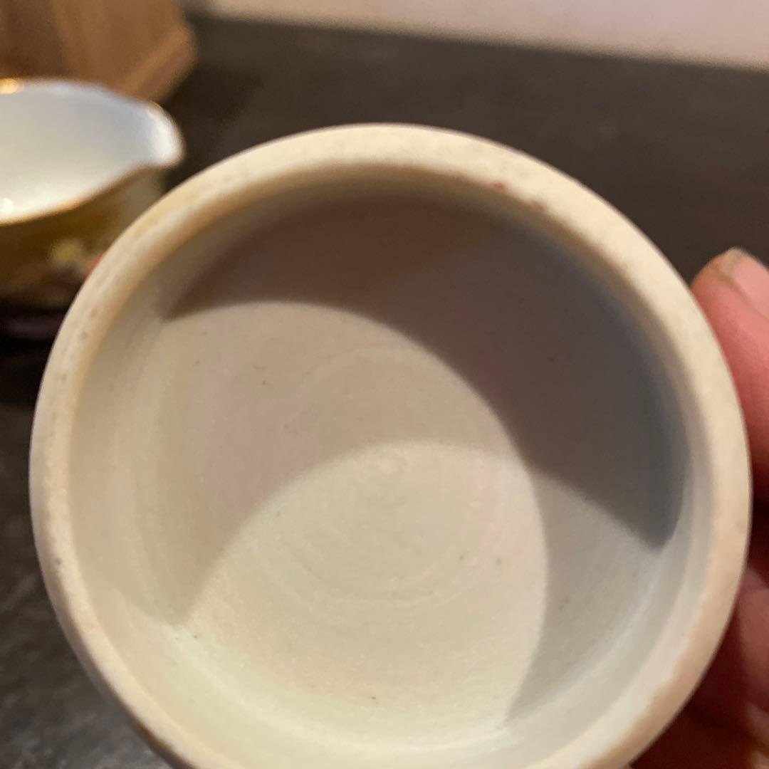 九谷金彩鶉文茶器セット【桐箱付】