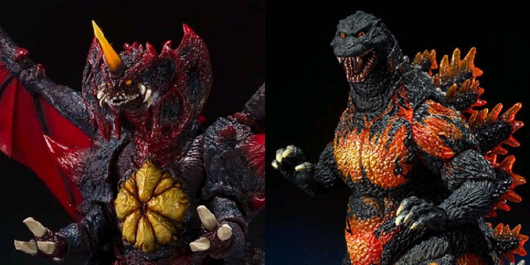 S.H.MonsterArts ゴジラ 1995 デストロイア 2体セット