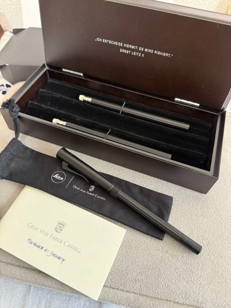 LEICA、GRAF VON FABER-CASTEL鉛筆、筆記用具