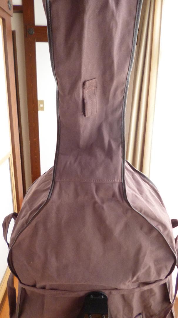 コントラバス ソフトケース （布製 ブラウン 緩衝材なし）