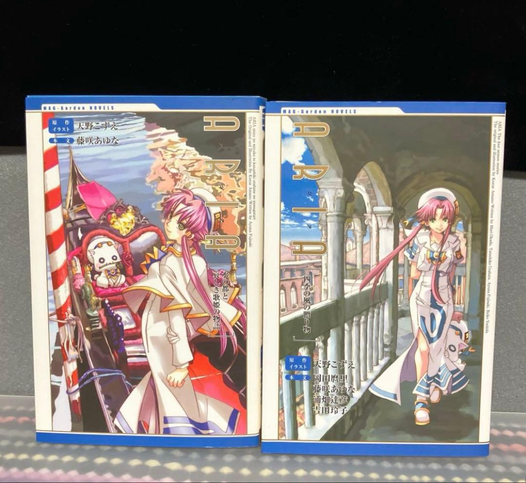 完全版 ARIA 全巻 小説 画集 Stella 天野こずえ セット
