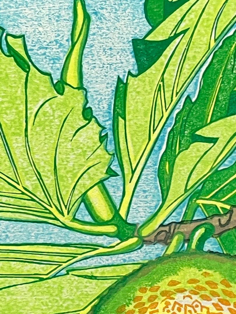 #Tahitian green 』 #パンの木の実