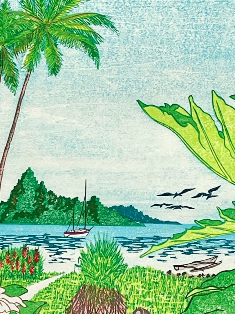 #Tahitian green 』 #パンの木の実