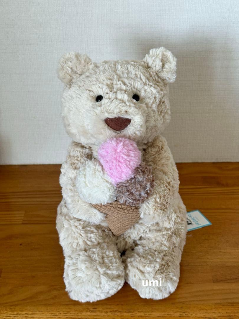 【ニューヨーク限定】ジェリーキャット アイスクリームベア 新品タグ付き