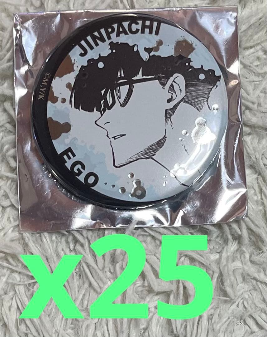 ブルーロック　絵心甚八　缶バッジ　原作絵　25個セット