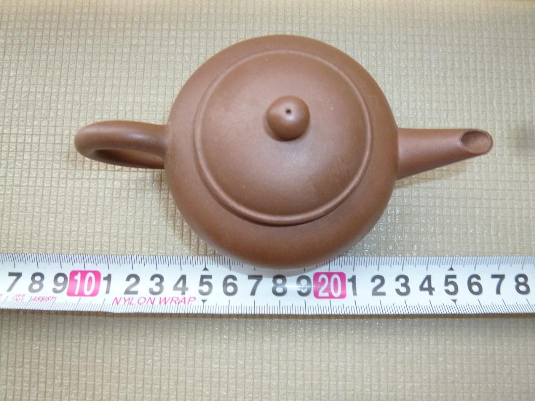 中国宣光 紫砂壷 朱泥 茶壺 急須 Teapot 中国茶 箱付 未使用新品