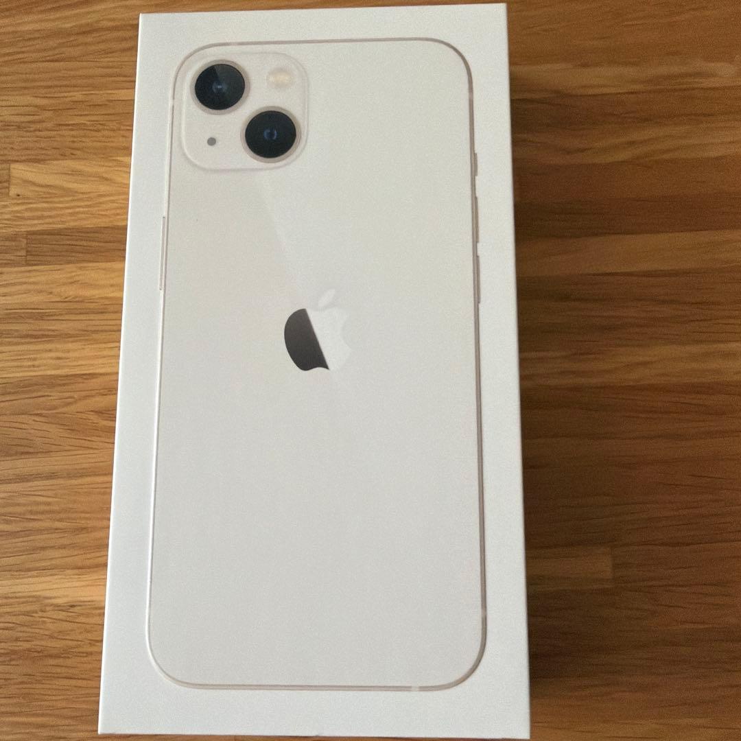 Apple iPhone 13 ホワイト スターライト　箱付き