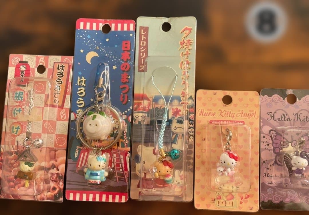 ハローキティ ご当地ストラップ まとめ売り